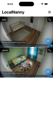LocalNanny iPhone screenshot 1